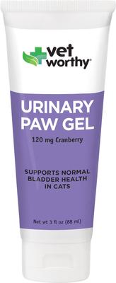 Paw Gel Feline Urinary Support Supplement for Cats, 3-oz tube