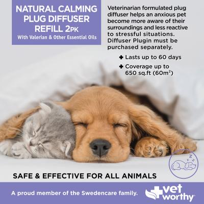 120 Day Refill Remedy Calming Diffuser for Dogs, 2 count