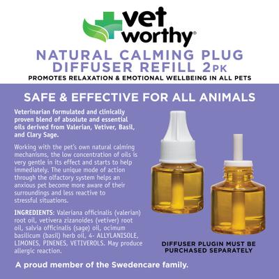 120 Day Refill Remedy Calming Diffuser for Dogs, 2 count
