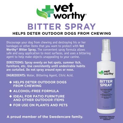 Bitter Spray Lawn Protection Supplement for Dogs, 8-fl oz bottle
