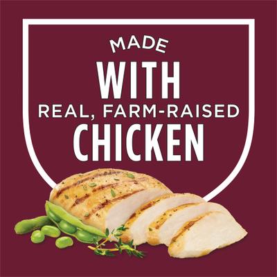 Essentials 7+ Immune + Joint Health Recipe Senior Dry Cat Food, 3.15-lb bag, case of 4