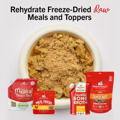 Bountiful Bone Broth Cage-Free Chicken Recipe Meal Dog Food Topper, 16-oz pouch