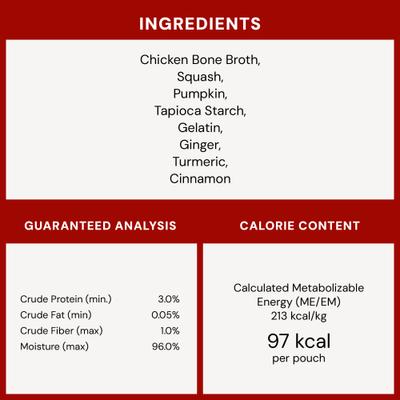 Bountiful Bone Broth Cage-Free Chicken Recipe Meal Dog Food Topper, 16-oz pouch