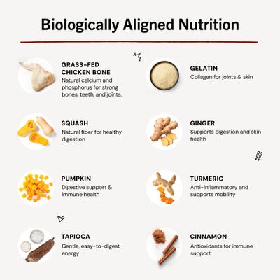 Bountiful Bone Broth Cage-Free Chicken Recipe Meal Dog Food Topper, 16-oz pouch