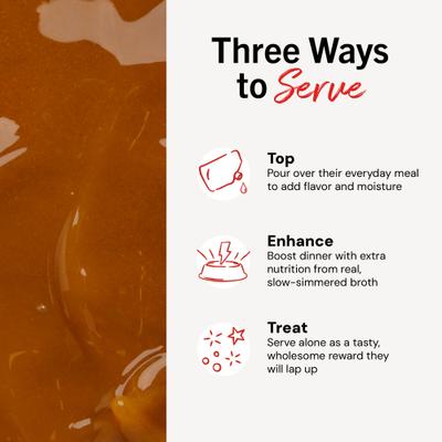 Bountiful Bone Broth Cage-Free Chicken Recipe Meal Dog Food Topper, 16-oz pouch