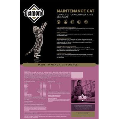 Alimento seco Maintenance 30/15 para gatos adultos moderadamente activos, bolsa de 20 lb