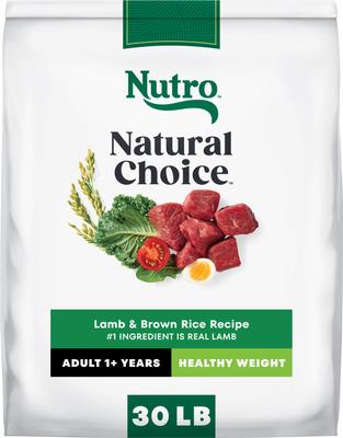 Natural Choice Adult Healthy Weight Lamb & Brown Rice Recipe Dry Dog Food, 30-lb bag