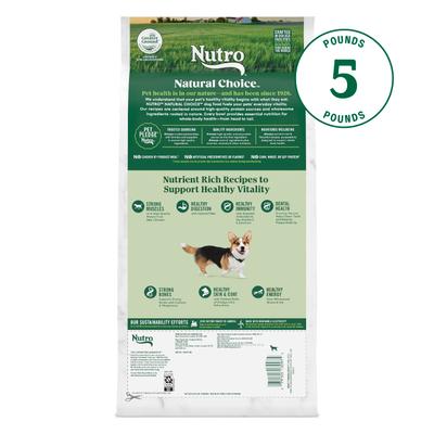 Natural Choice Adult Small Bites Chicken & Brown Rice Recipe Dry Dog Food, 5-lb bag
