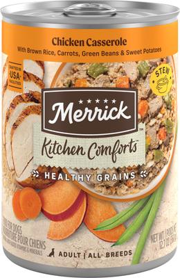 Kitchen Comforts Chicken & Rice Wet Dog Food, 12.7-oz can, case of 12
