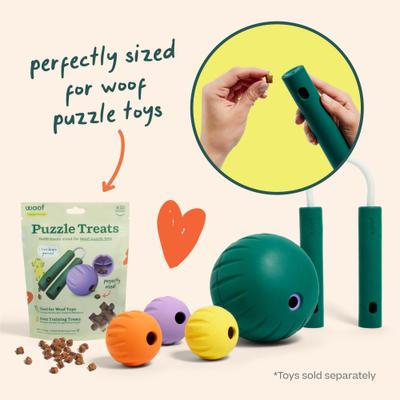 Air-Dried Puzzle Training Chicken Natural Dogs Chew Treats, 5-oz bag