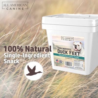 Duck Feet Dehydrated Dog Treats, 100 count