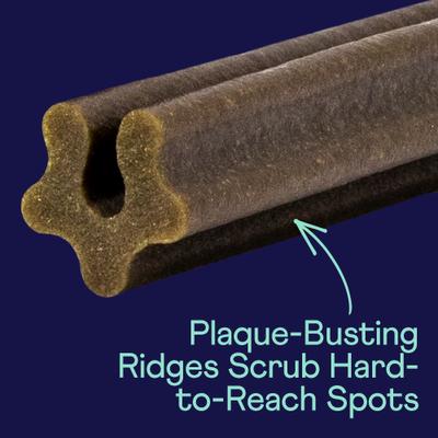 Plaque Patrol Dental Sticks Dog Treats, Large, 15 count