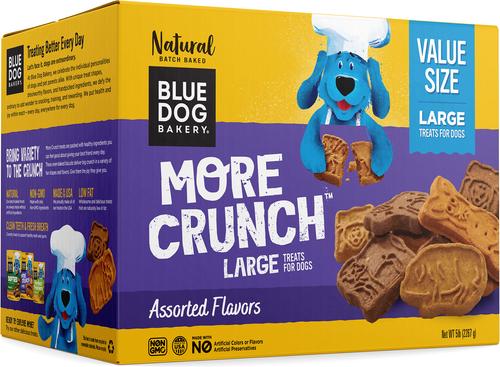 More Crunch Value Pack Assorted Flavors Large Dog Treats, 5-lb box