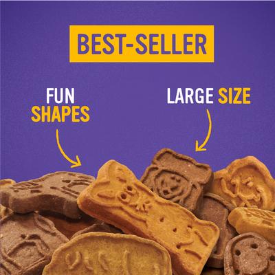 More Crunch Value Pack Assorted Flavors Large Dog Treats, 5-lb box
