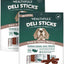 Deli Sticks Pork & Turkey Human-Grade Gluten-Free Soft & Chewy Dog Treats, 10 count bag, bundle of 2