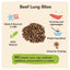 USA All-Natural Grain-Free Chewz Beef Lungs Dog Treats, 1-lb bag, bundle of 2
