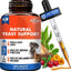 Natural Yeast Support for Skin & Coat, Healthy Inflammatory Balance in Dogs & Cats, 2-fl oz Bottle