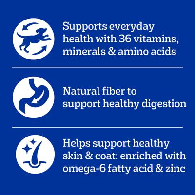 Tender Bites Complete Nutrition Chicken & Steak Flavor Small Breed Adult Dry Dog Food, 14-lb bag