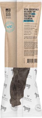 Raw Moo Stick Freeze-Dried Dog Treat, 1 count