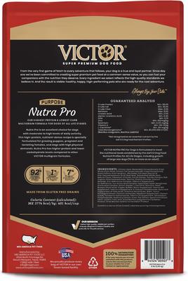 Nutra Pro Active High Pro Activetein Low Carb Gluten-Free Dry Dog Food, 5-lb bag