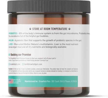 Pre + Probiotic Powder Cat Supplement, 4.2-oz jar