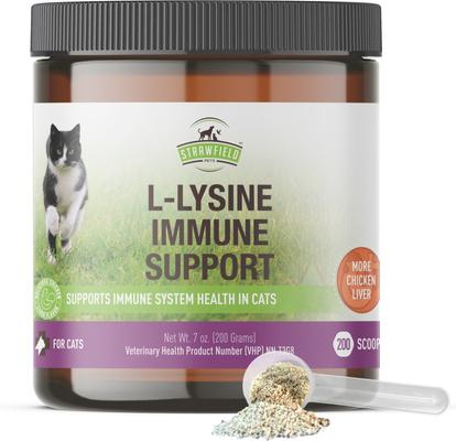 L-Lysine Immune Support Cat Supplement, 7-oz jar