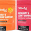 Bundle: Vibeful Favorites Bundle – Mobility & Allergy Support Beef & Peanut Butter Dog Soft Chew Supplements, 28 count