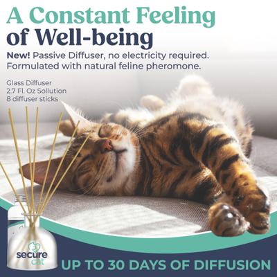 SecureCat™ Home Calming Diffuser for Cats, 2.7-fl oz