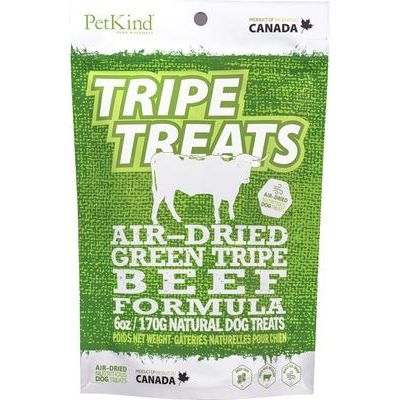 Venison Tripe Formula Jerky Dog Treats, 6-oz bag