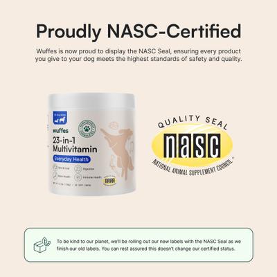 Multivitamínico 23 en 1 para perros, 30 unidades