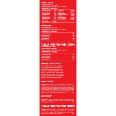 12 Days of Woofmas Countdown Calendar Beef & Peanut Butter Crunchy Adult Dog Treats, 2.85-oz box