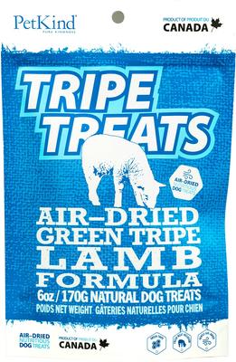 Green Bison Tripe Formula Grain-Free Dog & Cat Treats, 6-oz bag