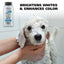 Whitening Brightening Formula Dog Shampoo, White Pear Scent, Light Blue/Blue, 24-oz bottle