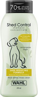 Shed Control Oatmeal Dog Shampoo, Light Green/Yellow, Lemongrass & Sage, 24-oz bottle