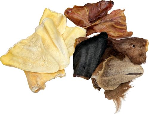 Natural Ears Sample Set Dog Natural Chew, Medium/Large