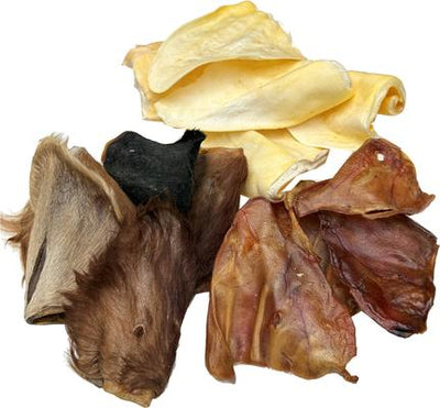 Natural Ears Sample Set Dog Natural Chew, Medium/Large