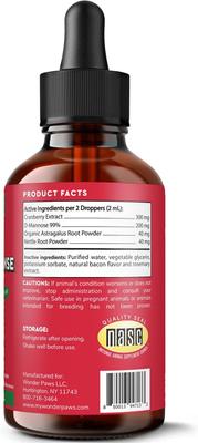 Cranberry Relief Kidney Support Supplement for Dogs, 2-oz bottle