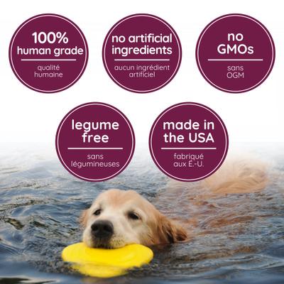 Chicken, Sweet Potato & Parsley Baked Cookie Dog Treats, 4-oz bag