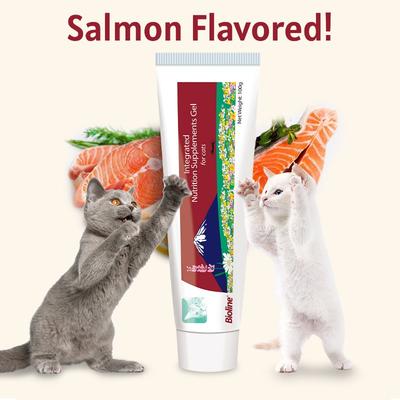 Integrated Nutrition Chicken & Salmon Flavored Gel Weight Management Supplement for Cats, 3.5-oz tube