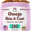 Omega Chews Supplement for Dogs, 180 count