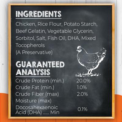 Hide-Free 7-in Puppy Rolls Chicken Dog Treat, 7.6-oz bag, 2 count