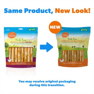 Masticables para perros con receta de pollo Hide Free, 40 unidades