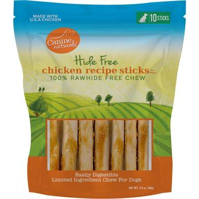 Masticables para perros con receta de pollo Hide Free, 40 unidades