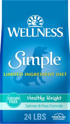 Simple Limited Ingredient Diet Grain-Free Healthy Weight Salmon & Peas Formula Dry Dog Food, 24-lb bag
