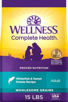Complete Health Adult Whitefish & Sweet Potato Recipe Dry Dog Food, 15-lb bag