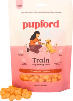 Premios de entrenamiento liofilizados para perros adultos con queso cheddar y dieta de ingredientes limitados, bolsa de 85 g