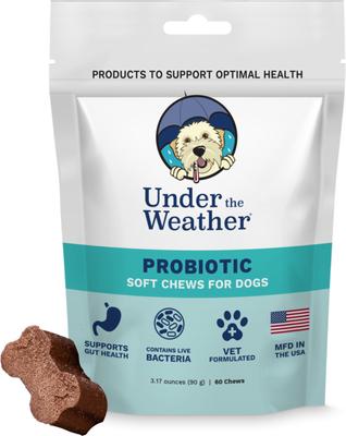 Probiotic Soft Chews Dog Supplement, 60 count