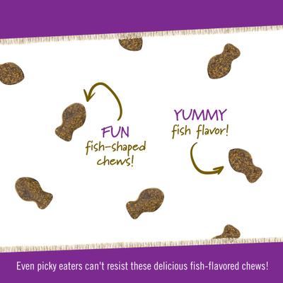 Daily Multi All-in-One Fish Flavored Chews Vitamins for Cats, 160 count