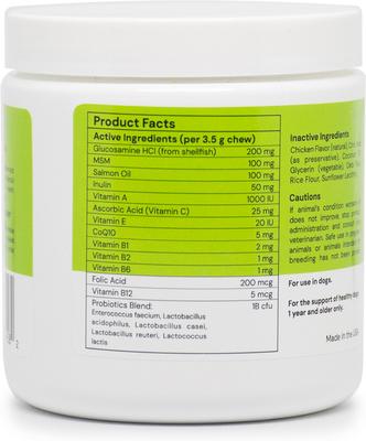 All-In-One Chicken Flavored Chews Multivitamin for Dogs, 60 count