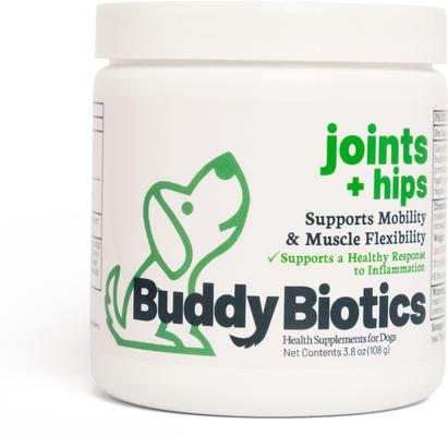 Joints + Hips Powder Supplement for Dogs, 108-g jar